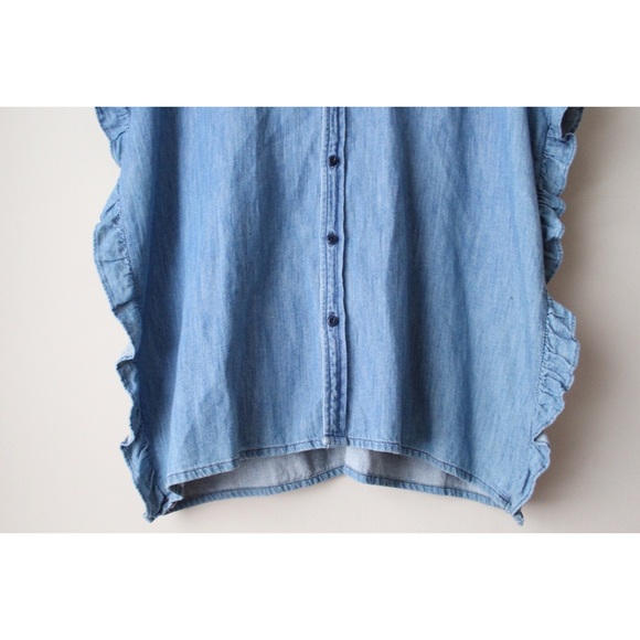 Madewell Ruffle Shirt - Picture 4 of 9